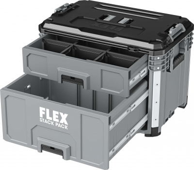 Кейс с двумя выдвижными ящиками Flex STACK PACK TKL SP 2DB 533240
