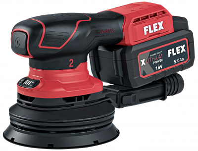 Аккумуляторная эксцентриковая шлифовальная машина Flex ORE 2-125 18-EC 532082