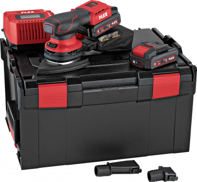 Аккумуляторная эксцентриковая шлифовальная машина Flex ODE 2-100 18-EC/2.5 Set 532089