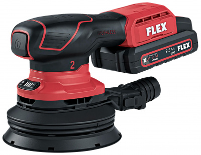 Аккумуляторная эксцентриковая шлифовальная машина Flex ORE 2-125 18-EC 532082