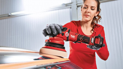 Аккумуляторная полировальная машина с эксцентриковым движением Flex XFE 15 150 18.0-EC C 493864 493864