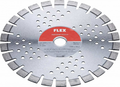 Алмазный отрезной диск, универсальный Flex D-TCS U 230x22,2, 500720 500720