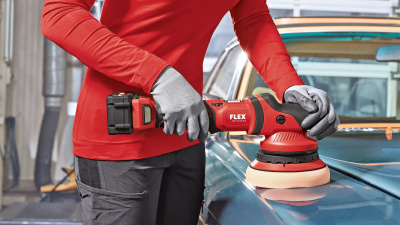 Аккумуляторная полировальная машина с эксцентриковым движением Flex XFE 15 150 18.0-EC C 493864 493864