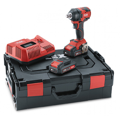 Аккумуляторная дрель-шуруповерт FLEX IW 1/2" 18.0-EC/2.5 SET 461776